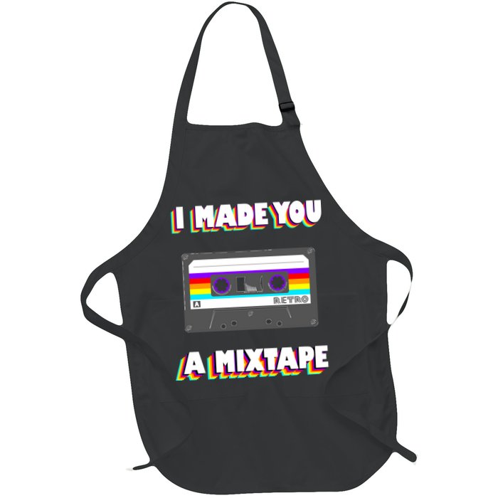 I Made You A Mixtape Retro 1980s Apron