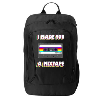 I Made You A Mixtape Retro 1980s City Backpack