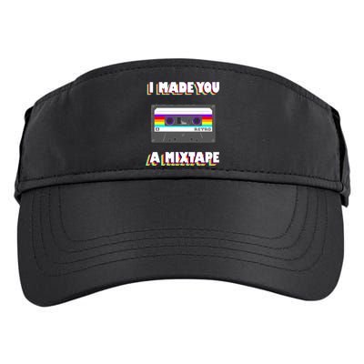 I Made You A Mixtape Retro 1980s Adult Drive Performance Visor