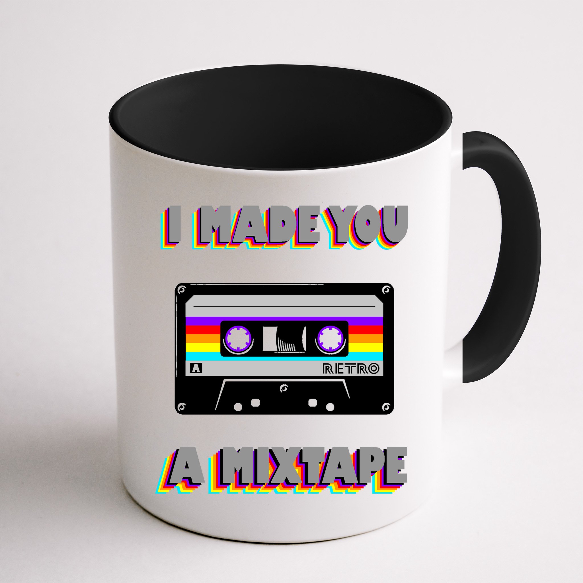 I Made You A Mixtape Retro 1980s Mug