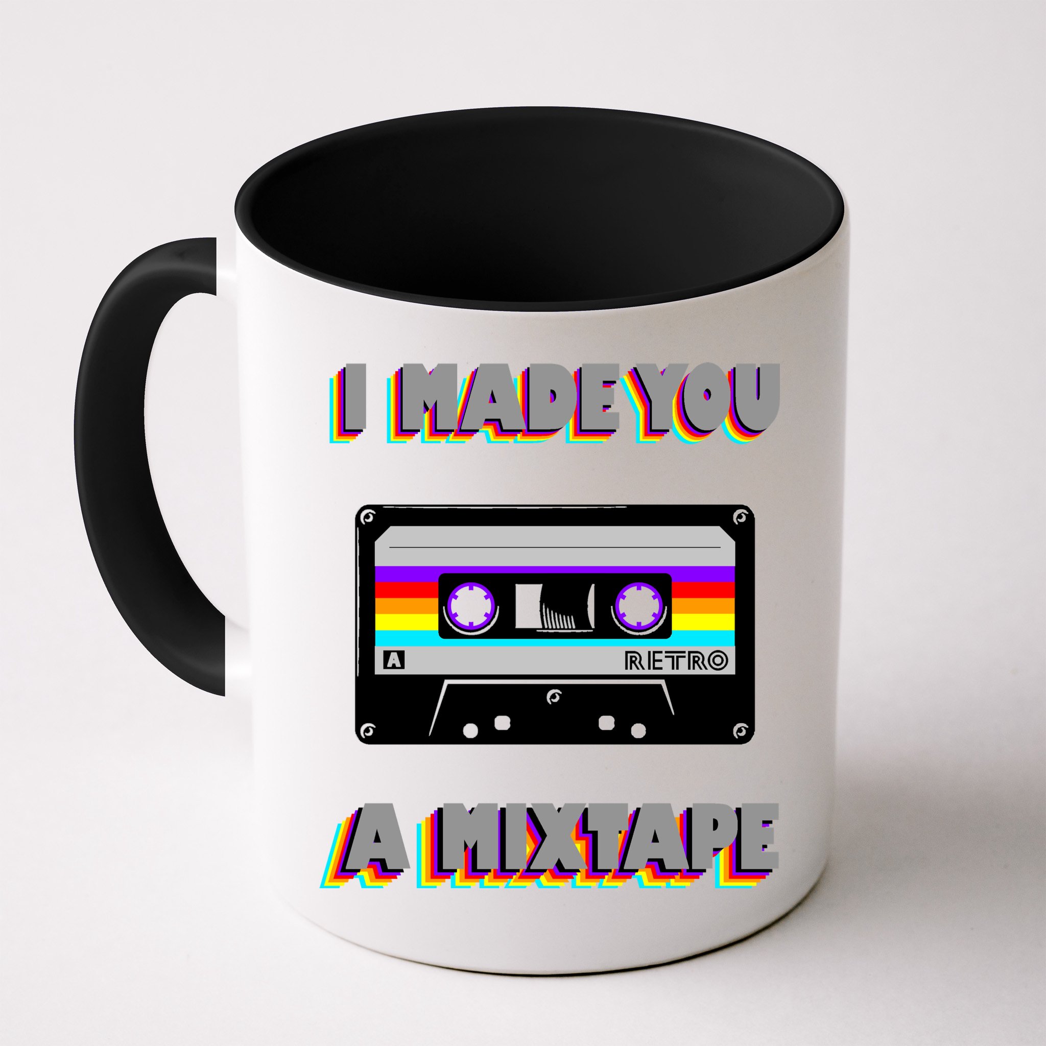 I Made You A Mixtape Retro 1980s Mug