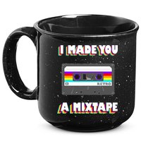 I Made You A Mixtape Retro 1980s 15oz Campfire Ceramic Mug