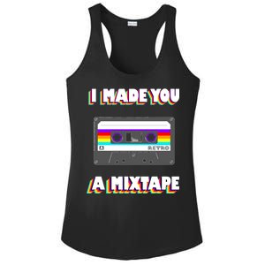 I Made You A Mixtape Retro 1980s Ladies PosiCharge Competitor Racerback Tank