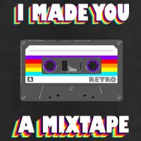 I Made You A Mixtape Retro 1980s Golf Towel
