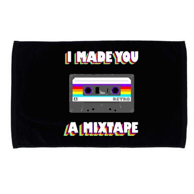 I Made You A Mixtape Retro 1980s Microfiber Hand Towel