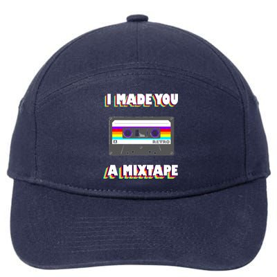 I Made You A Mixtape Retro 1980s 7-Panel Snapback Hat