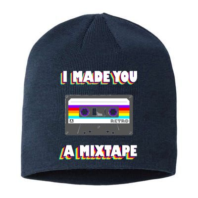 I Made You A Mixtape Retro 1980s Sustainable Beanie