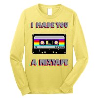 I Made You A Mixtape Retro 1980s Long Sleeve Shirt