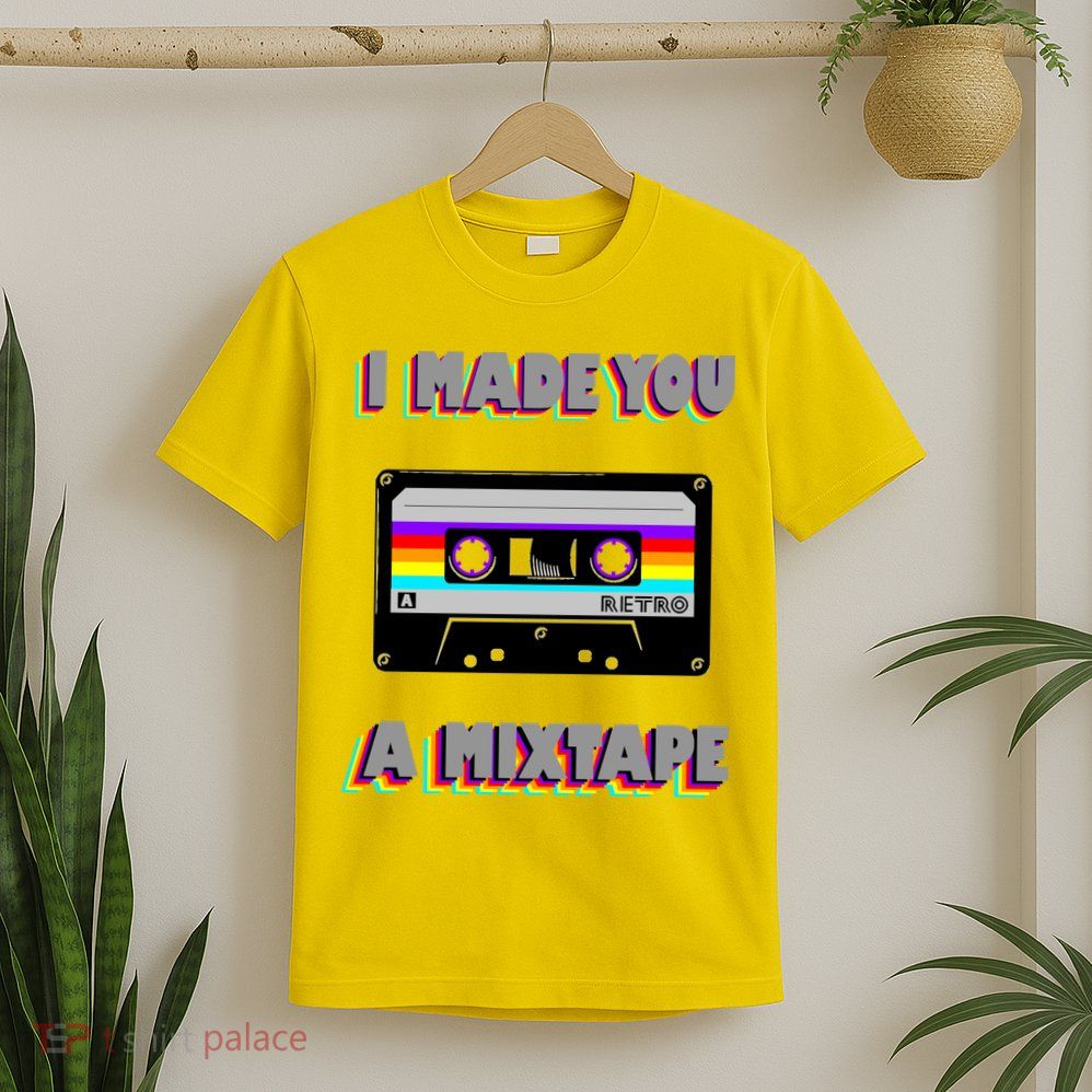 I Made You A Mixtape Retro 1980s T-Shirt