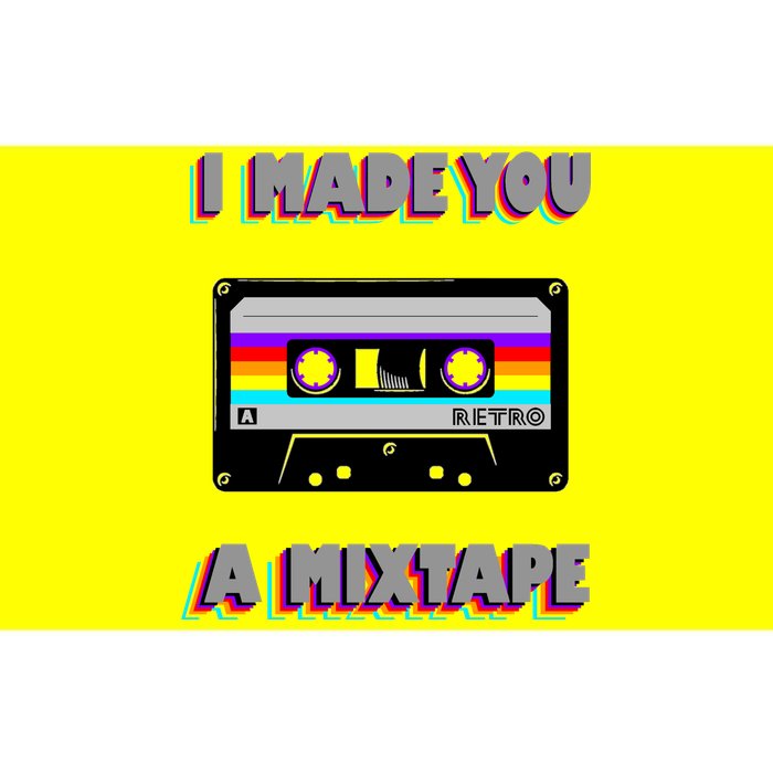 I Made You A Mixtape Retro 1980s Bumper Sticker