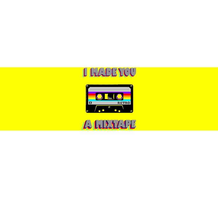 I Made You A Mixtape Retro 1980s Bumper Sticker