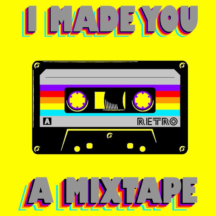 I Made You A Mixtape Retro 1980s 25L Jumbo Tote