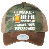 I Make Beer Disappear Funny Legacy Tie Dye Trucker Hat