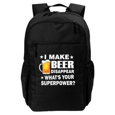 I Make Beer Disappear Funny Backpack