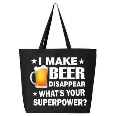 I Make Beer Disappear Funny 25L Jumbo Tote
