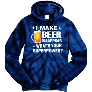 I Make Beer Disappear Funny Tie Dye Hoodie