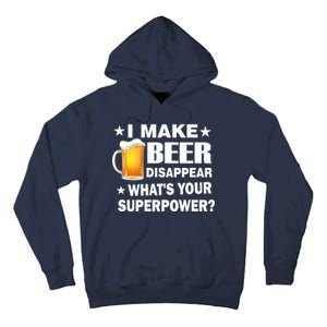 I Make Beer Disappear Funny Tall Hoodie