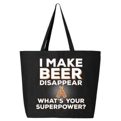 I Make Beer Disappear What's Your Superpower 25L Jumbo Tote