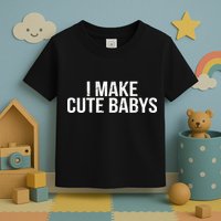 I Make Cute Babies Toddler T-Shirt