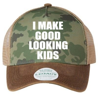 I Make Good Looking Kids Legacy Tie Dye Trucker Hat