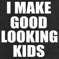 I Make Good Looking Kids Adult Drive Performance Visor