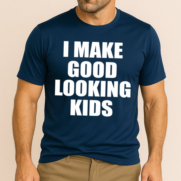 I Make Good Looking Kids Cooling Performance Crew T-Shirt