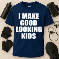 I Make Good Looking Kids Cooling Performance Crew T-Shirt