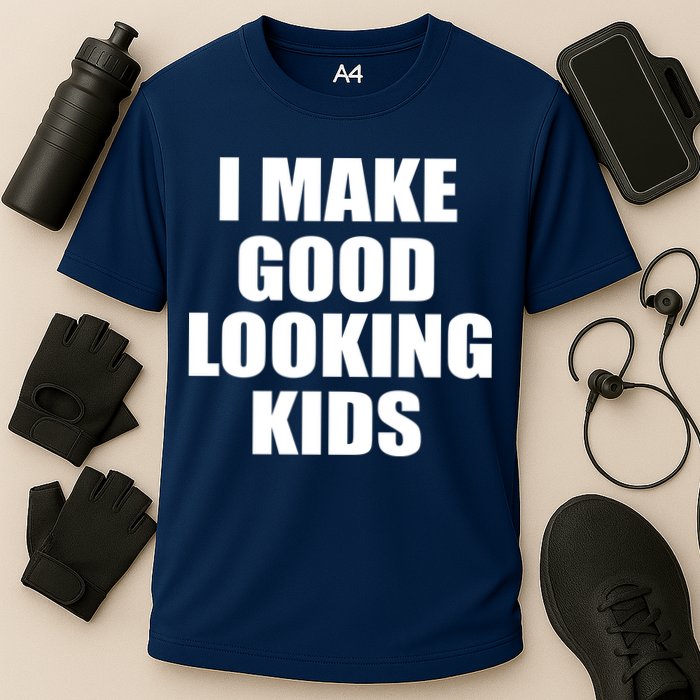I Make Good Looking Kids Cooling Performance Crew T-Shirt