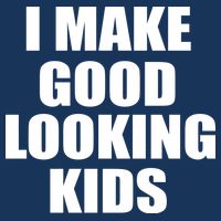 I Make Good Looking Kids Cooling Performance Long Sleeve Crew