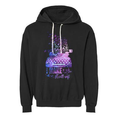 I Make Stuff Up Typewriter Garment-Dyed Fleece Hoodie