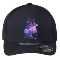 I Make Stuff Up Typewriter Flexfit Unipanel Trucker Cap