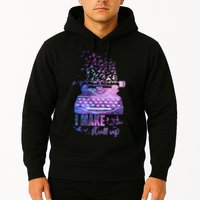 I Make Stuff Up Typewriter Hoodie