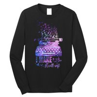 I Make Stuff Up Typewriter Long Sleeve Shirt