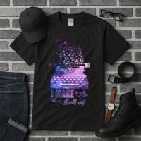 I Make Stuff Up Typewriter Tall T-Shirt