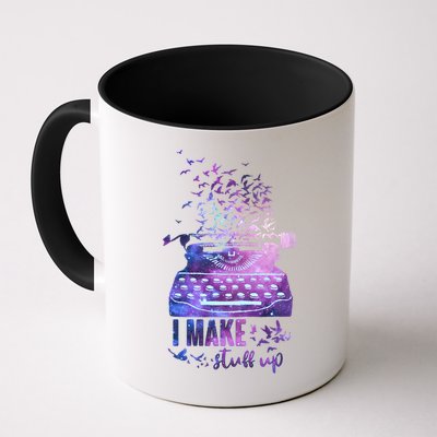 I Make Stuff Up Typewriter Mug