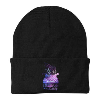 I Make Stuff Up Typewriter Beanie