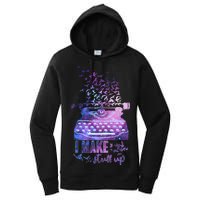 I Make Stuff Up Typewriter Women's Pullover Hoodie