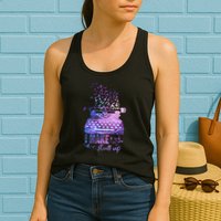 I Make Stuff Up Typewriter Womens Tank Top