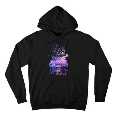 I Make Stuff Up Typewriter Tall Hoodie