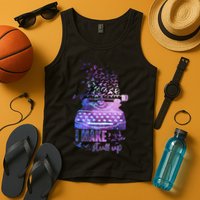 I Make Stuff Up Typewriter Tank Top