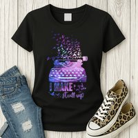 I Make Stuff Up Typewriter Womens T-Shirt