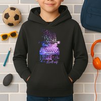 I Make Stuff Up Typewriter Kids Hoodie