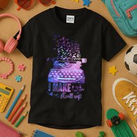 I Make Stuff Up Typewriter Kids T-Shirt