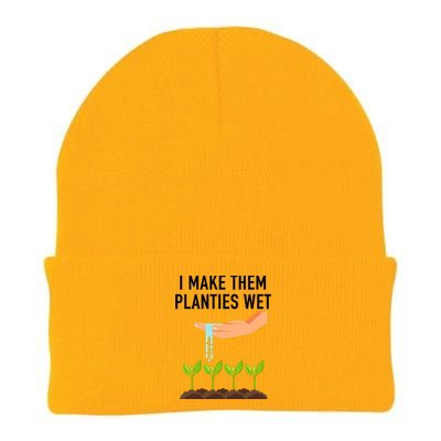 I Make Them Planties Wet Knit Cap Winter Beanie