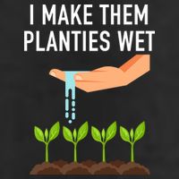 I Make Them Planties Wet Golf Towel