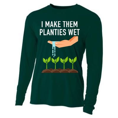 I Make Them Planties Wet Cooling Performance Long Sleeve Crew