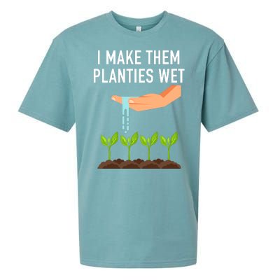 I Make Them Planties Wet Sueded Cloud Jersey T-Shirt