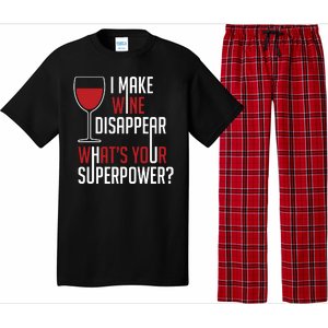 I Make Wine Disappear Funny Wine Lover Pajama Set