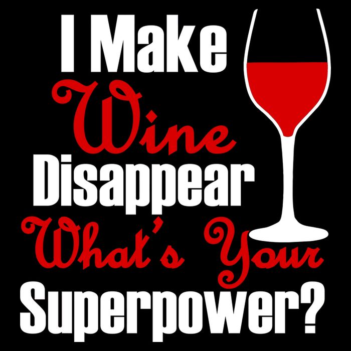I Make Wine Disappear What's Your Superpower 16 in Basic Backpack
