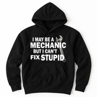 I May Be A Mechanic But I Can't Fix Stupid Funny Hoodie